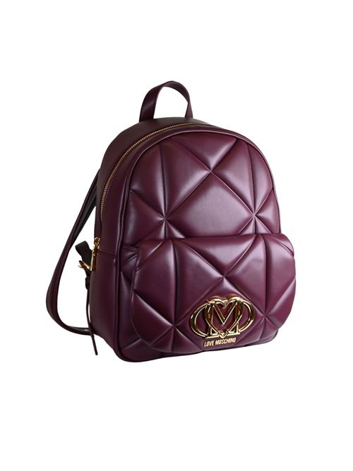 Embossed zaino LOVE MOSCHINO | JC4037PP1NLC0552
